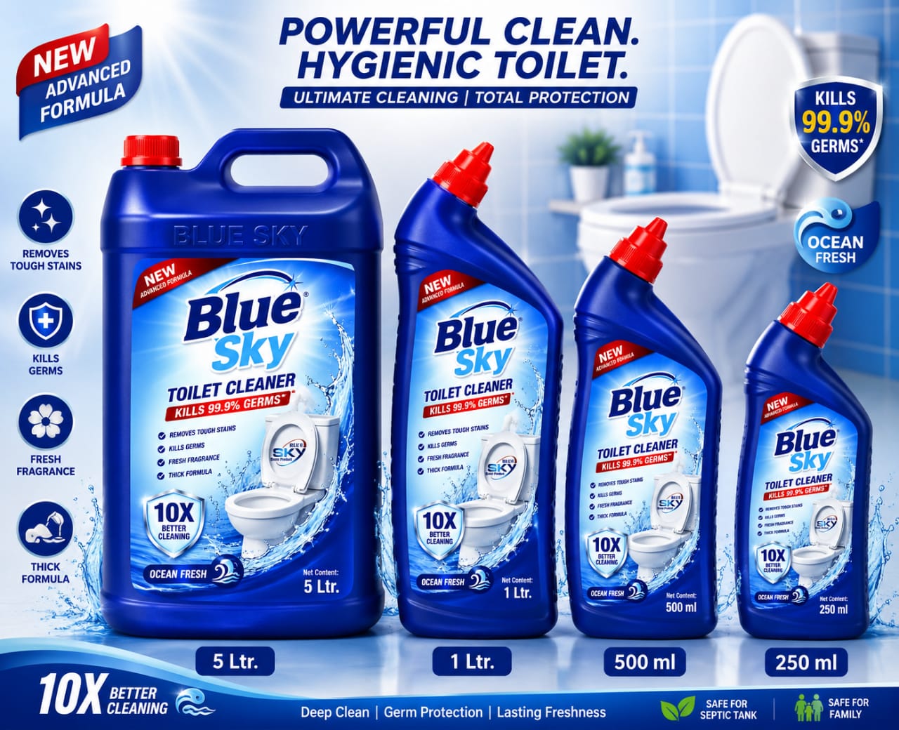Blue Sky Toilet Cleaner