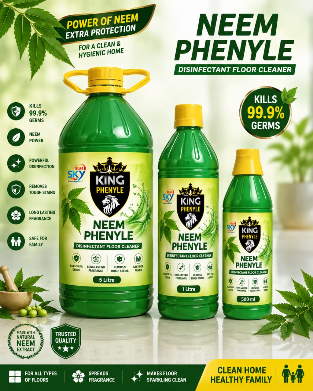 Neem King Phenyle
